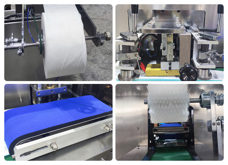 JKB-260餐飲濕巾包裝機機械細節