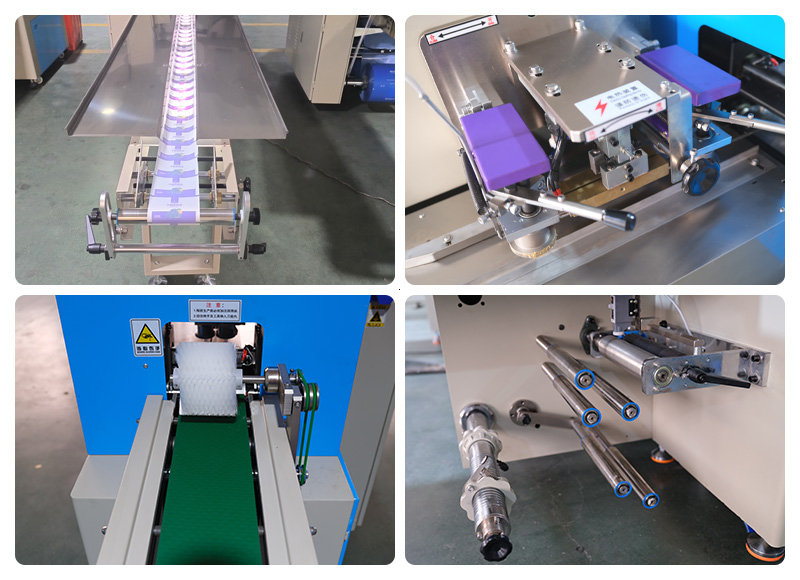 KD-260下走紙枕式包裝機（反膜款）雙刀機械細節