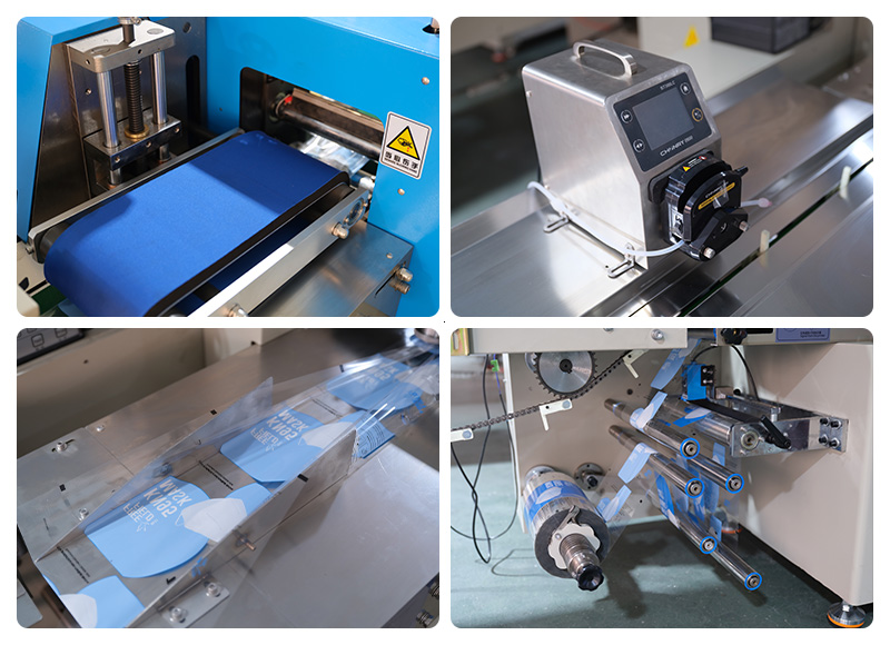 KD-350下走紙枕式包裝機料鉤機機械細節
