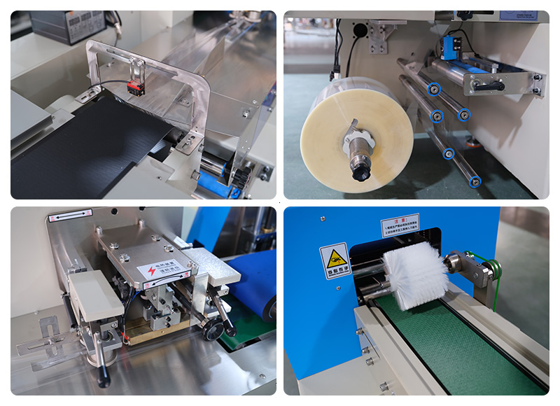 KD-350枕式包裝機皮帶機機械細節