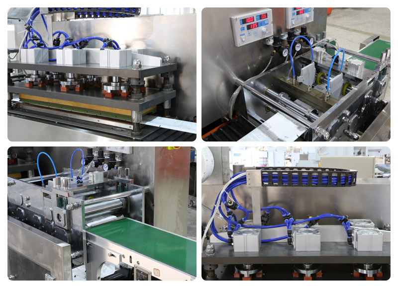 SBF-300A上下膜紙塑四邊封包裝機機械細節