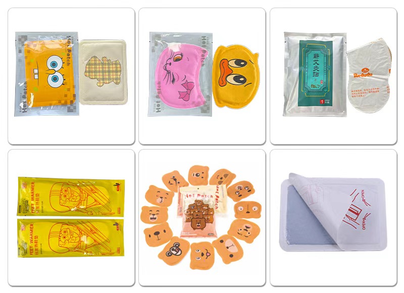 HY-330全自動(dòng)暖寶寶包裝機樣品