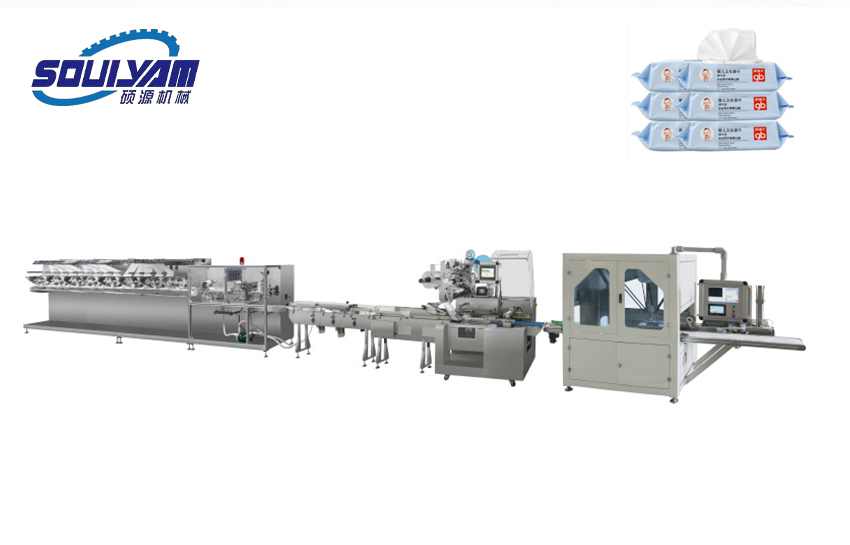 全自動(dòng)濕巾生產(chǎn)線(xiàn)（40-120片）