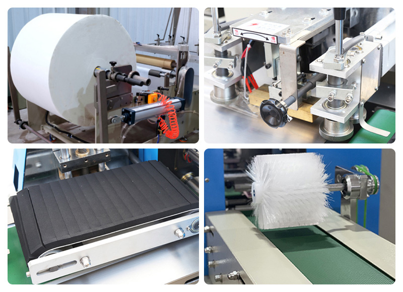 全自動(dòng)浴巾包裝機（一次性高速折疊）機械細節